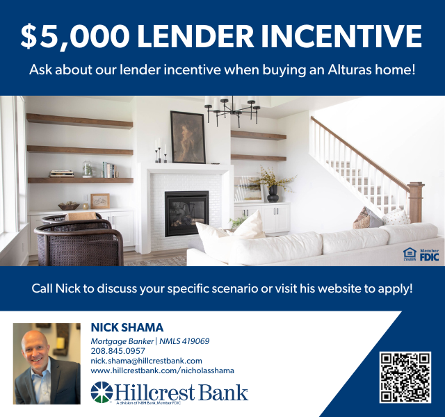 $5,000 Lender Incentive - Hillcrest Bank - Nick Shama