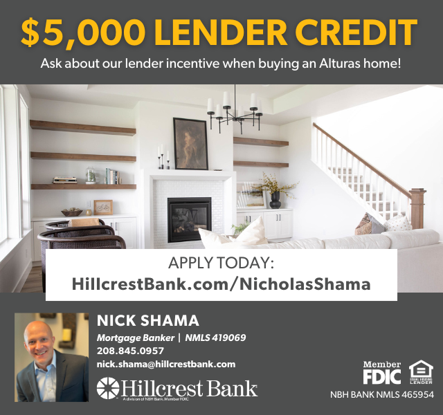 $5,000 Lender Credit - Nick Shama