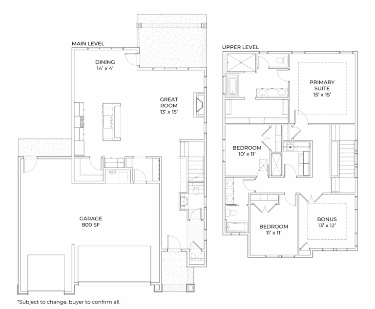 The Hickory Floor Plan