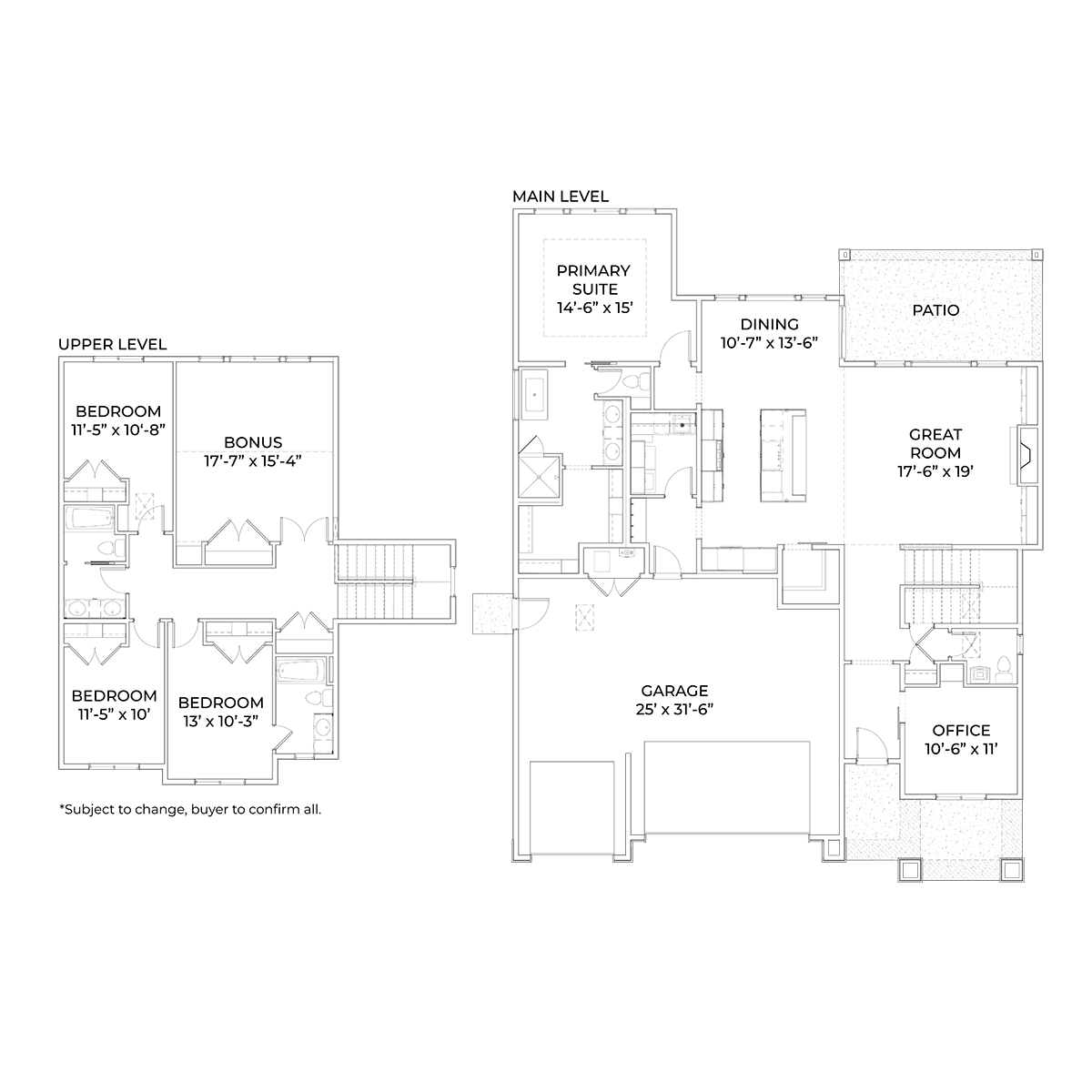 The Latah floor plan