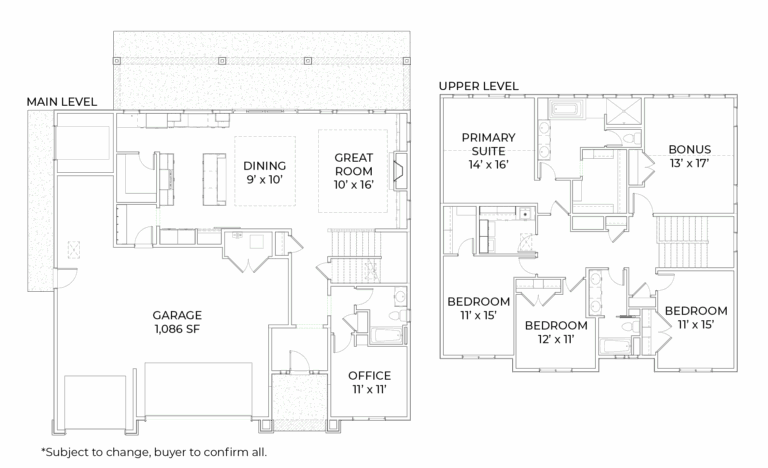 The Hudson Floorplan