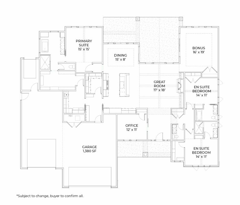The Lemhi XL Floor Plan