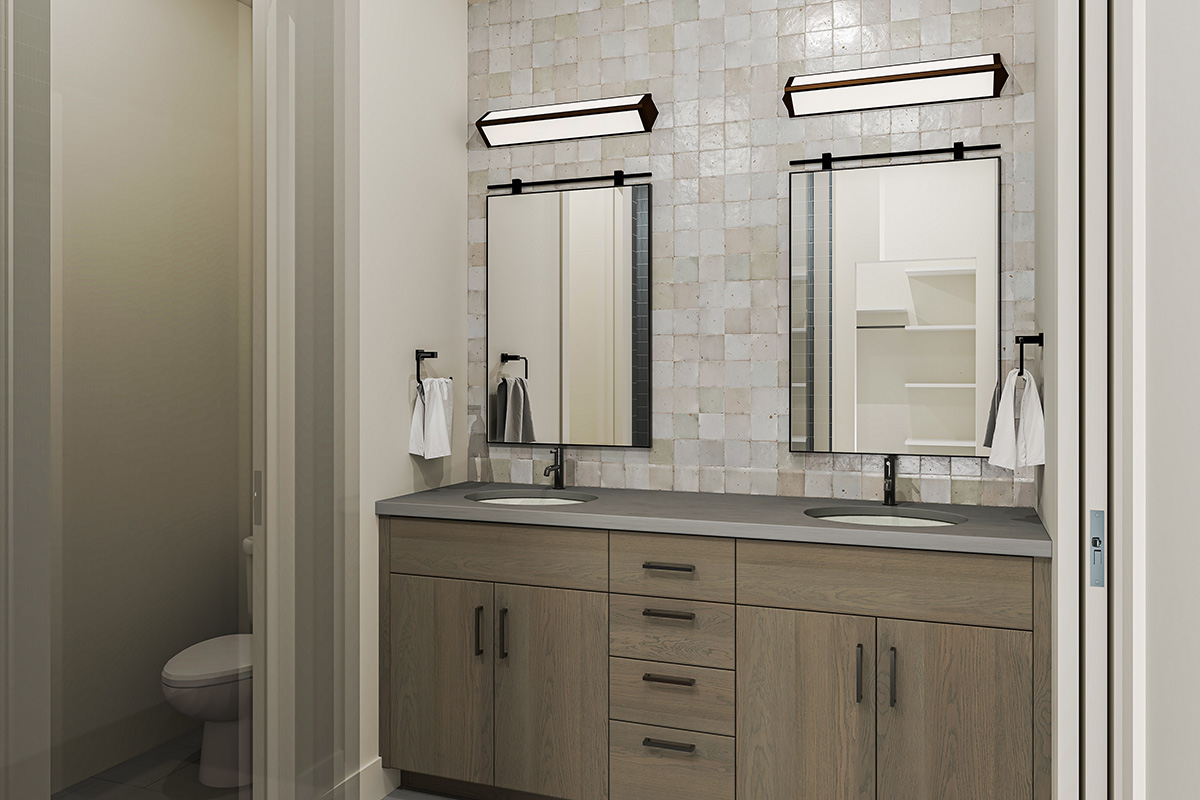 Unit B - Master Bathroom Final