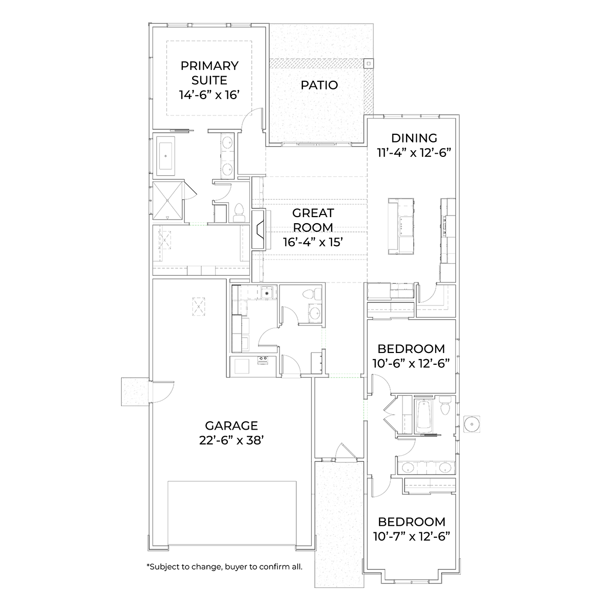The Palouse floor plan