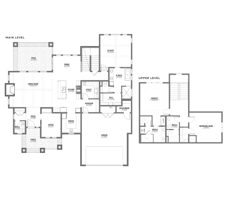 The Serenity Floor Plan Image