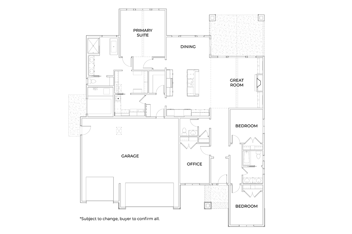The Madison floor plan