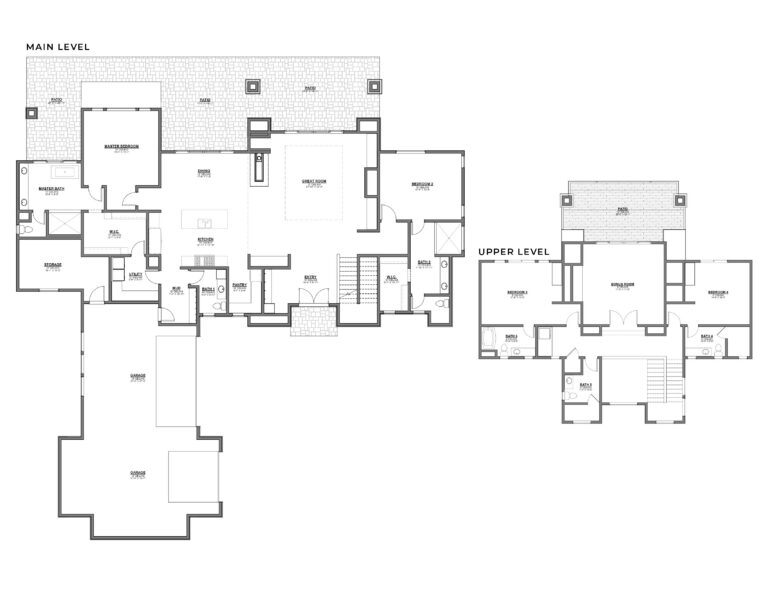 The Bitterroot Floor Plan Flyer