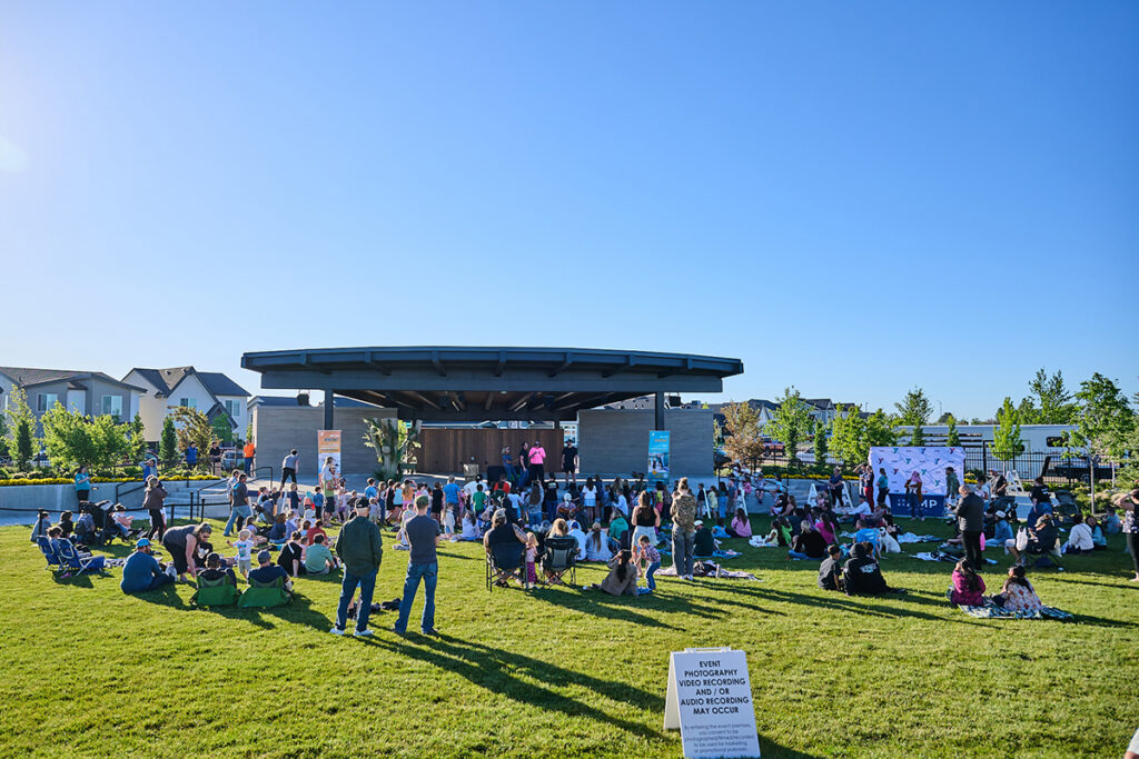 Corbin Maxey event during a weekend at the SO|ME Amp in Meridian, an extension to the Pinnacle community.