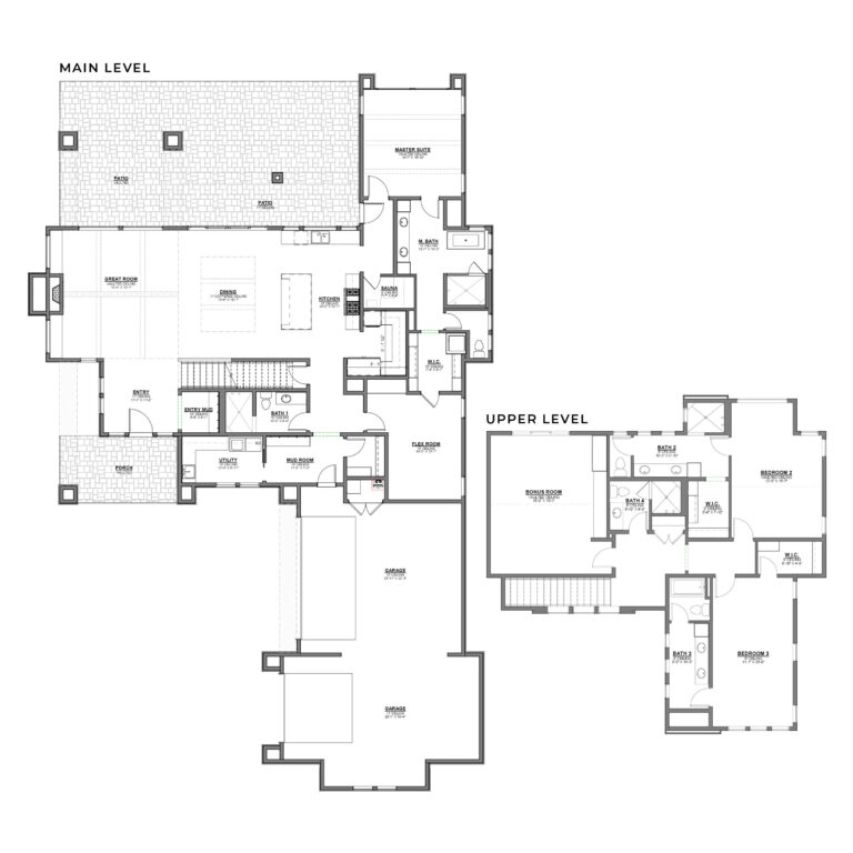 The Cervidae Floor Plan Flyer