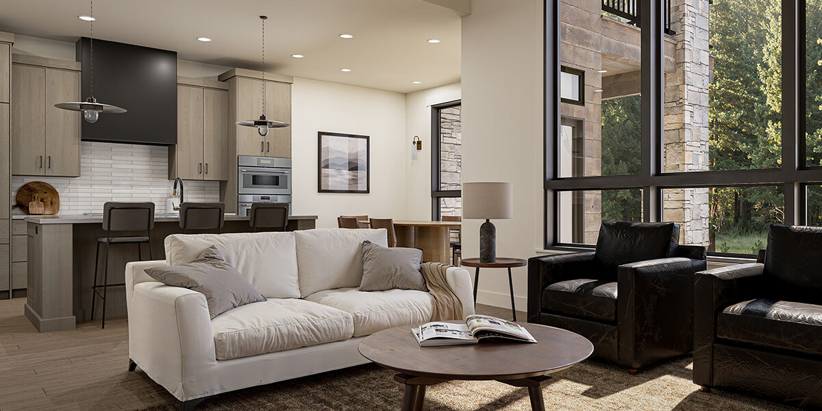 Unit B - Great Room Angle 3 Final - Concrete Grey_