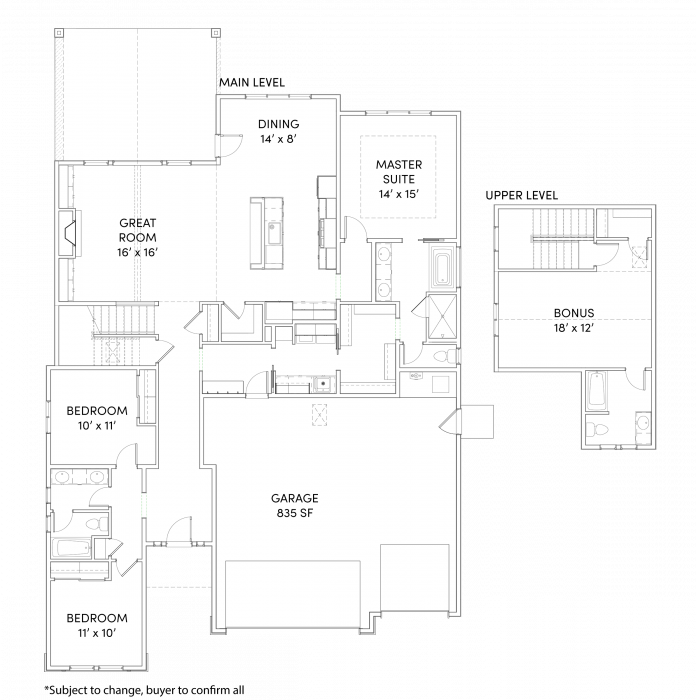 Birch with Bonus Floor Plan