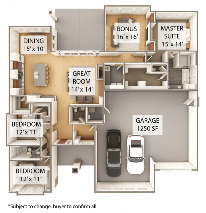 Emerald Floor Plan