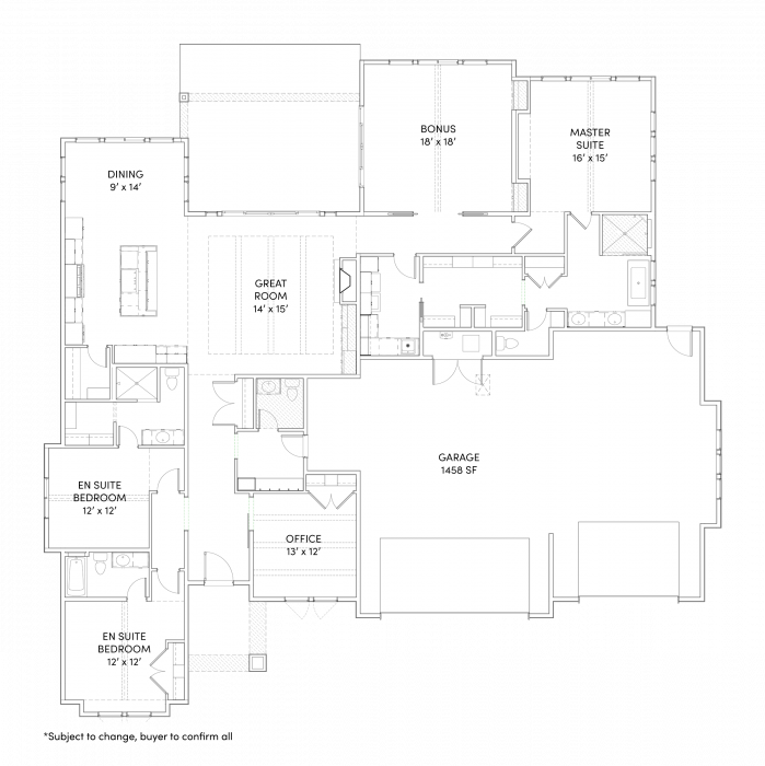 Emerald XL - Floor Plan