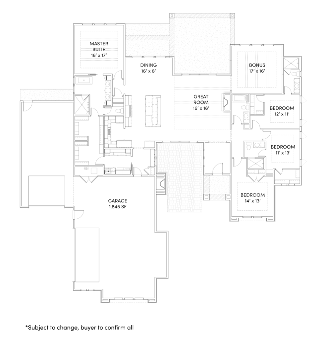 Grayton XL - Floor Plan