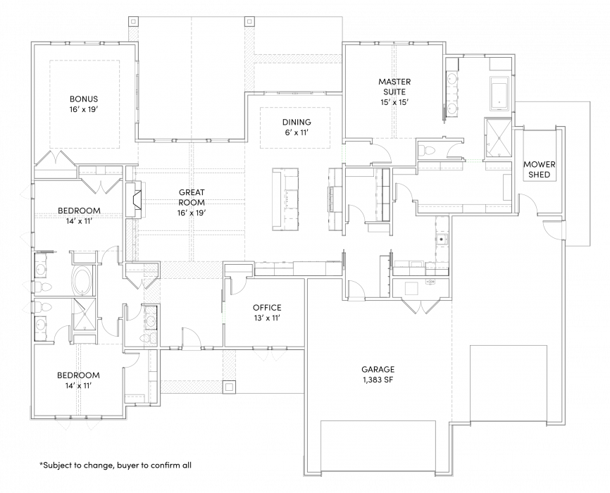 Lemhi XL - Floor Plan